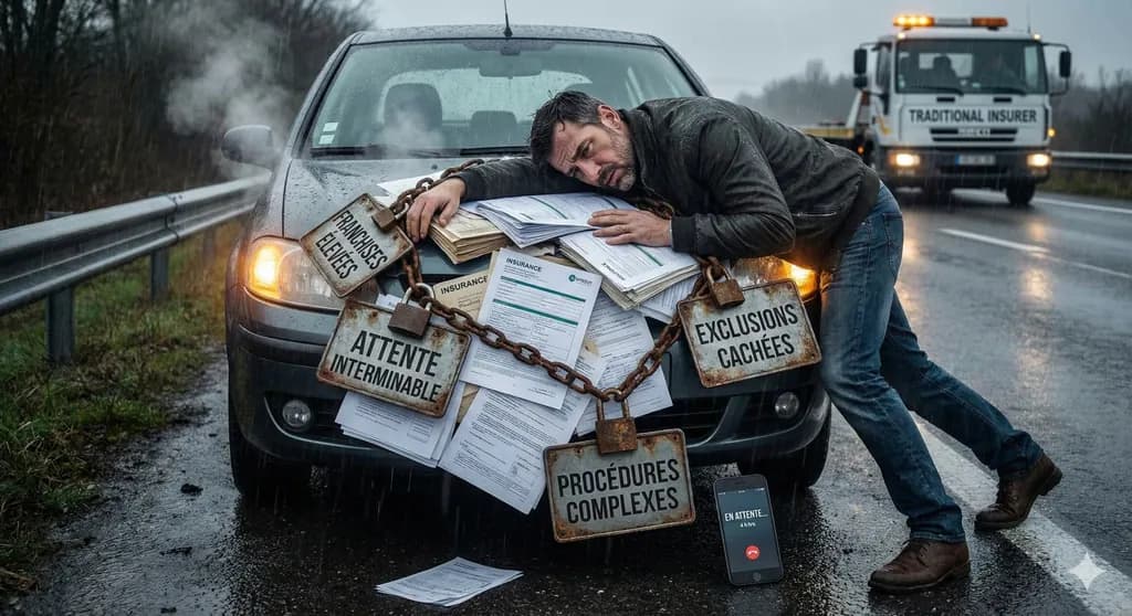 Attente dépanneur assurance classique