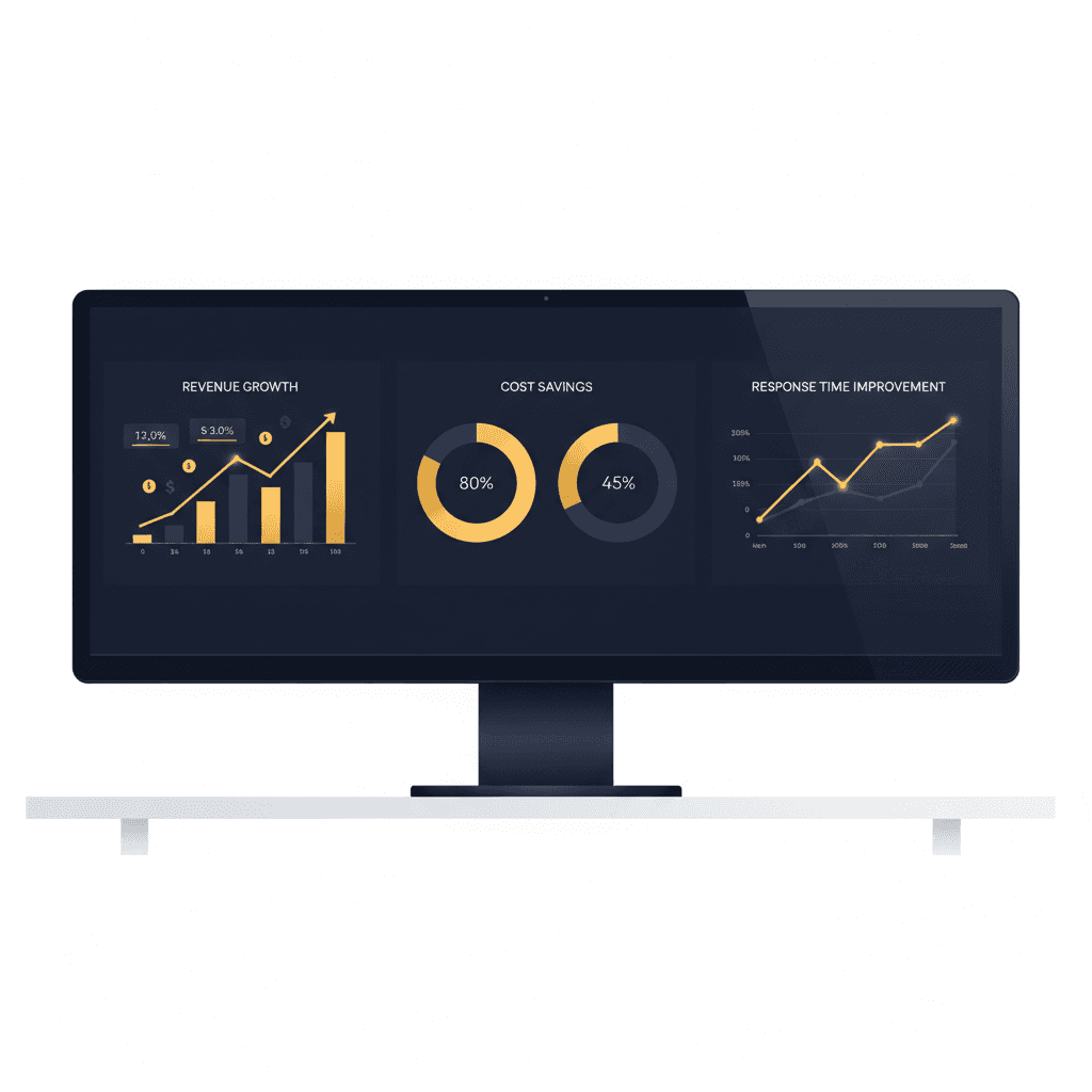 Tableau de bord analytique du logiciel de dépannage remorquage avec KPIs en temps réel