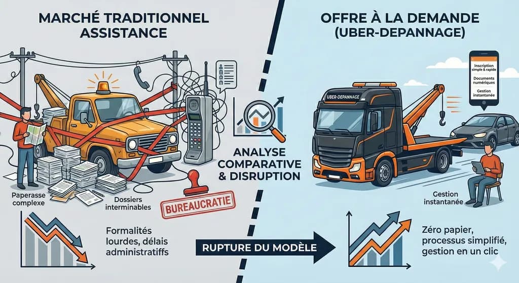 Comparatif Assurance Auto vs Uber Dépannage