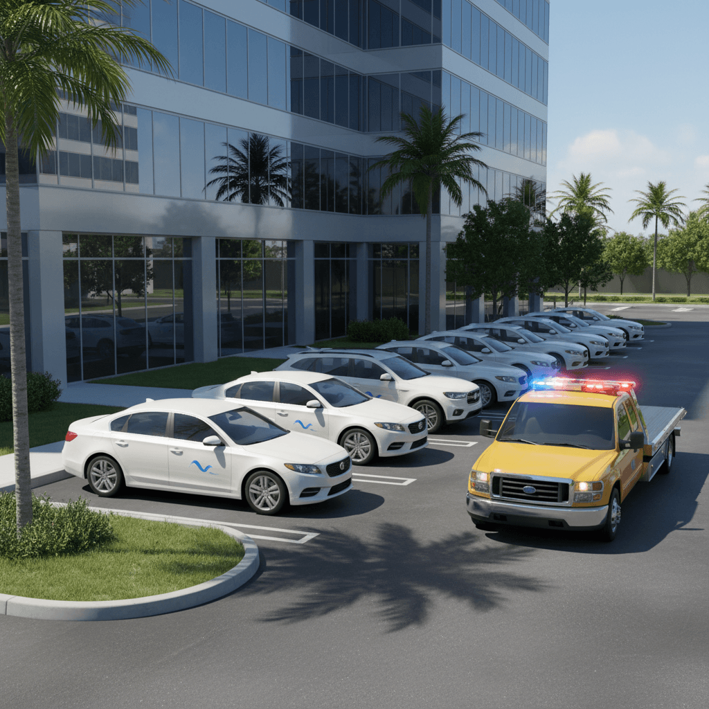 Assistance routière pour flotte de véhicules d'entreprise